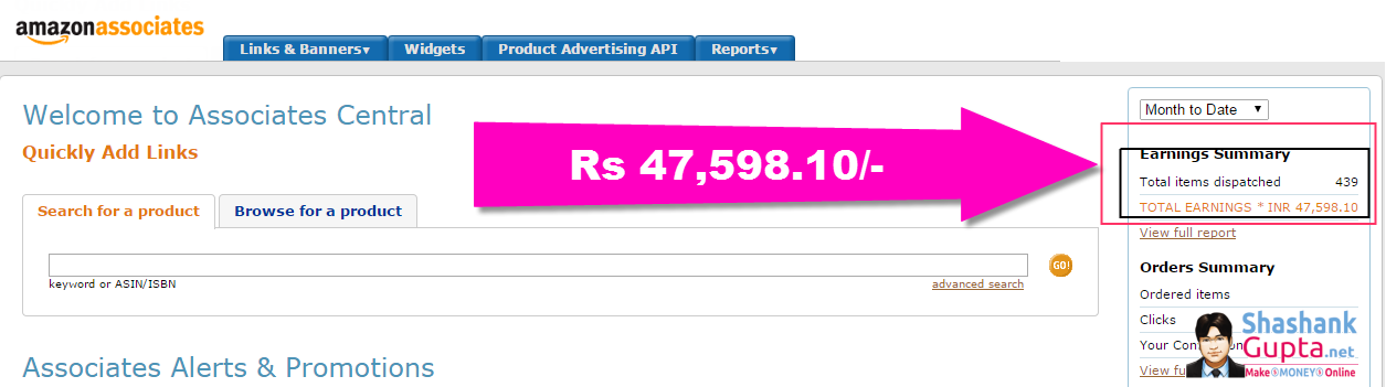 Associates Program Advertising Fee Schedule