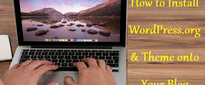 how to install wordpress on your blog