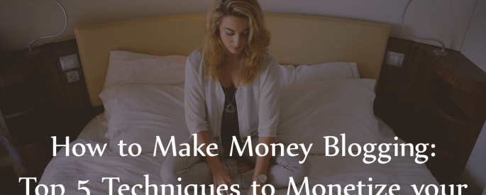 How to make money blogging