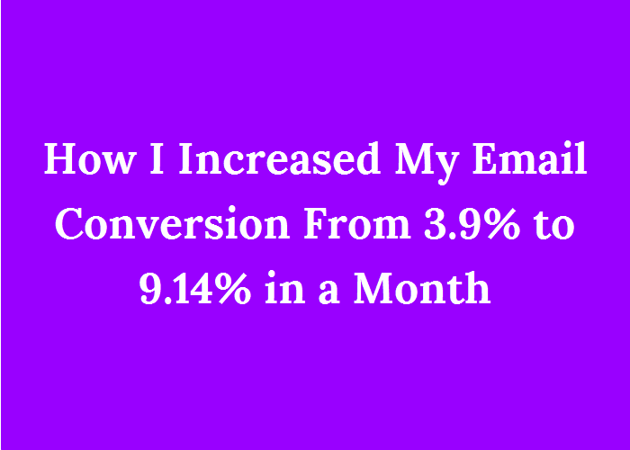 How to increase Email Optin rate