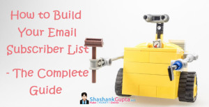 5 steps to building your email list