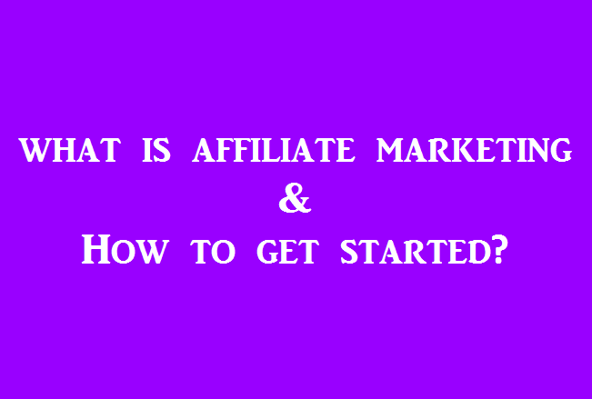 affiliate marketing